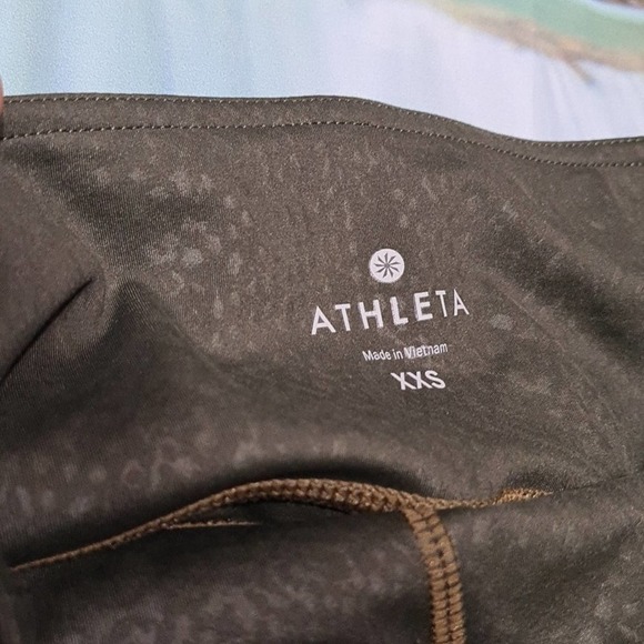 Athleta Leggings Green Size XXS - Picture 5 of 6